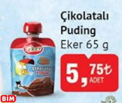 EKER  ÇİKOLATALI PUDİNG